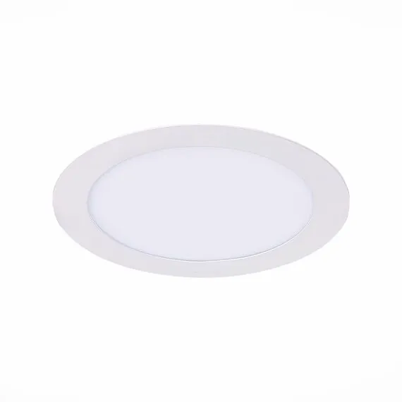ST LUCE ST210.538.12 Светильник встраиваемый. Белый LED 1*12W 3000K 900Lm Ra80 110° IP20 D120xH30 220-240V, изображение 6