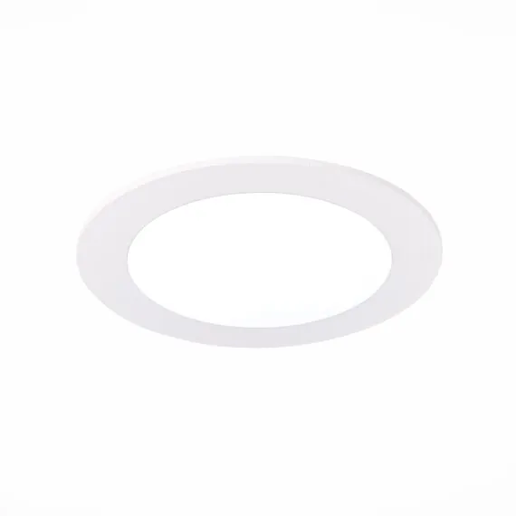 ST LUCE ST212.508.10 Светильник встраиваемый. Белый LED 1*10W 3000K/4000K/6000K 850Lm Ra80 110° IP20 D120xH30 220-240V, изображение 2