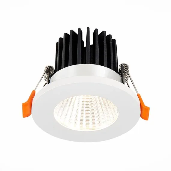 ST LUCE ST704.548.10 Светильник встраиваемый. Белый LED 1*10W 4000K 900Lm Ra>90 38° IP20 D80xH60 170-240V, изображение 2