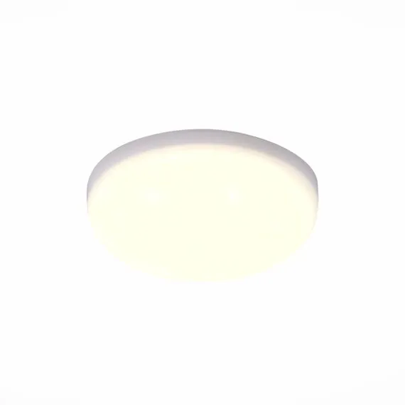 ST LUCE ST700.548.08 Светильник встраиваемый. Белый LED 1*8W 4000K 690Lm Ra80 180° IP44 D90xH20 85-265V, изображение 3