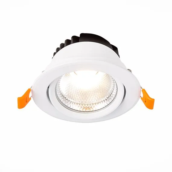 ST LUCE ST211.548.24.36 Светильник встраиваемый. Белый LED 1*24W 4000K 1 800Lm Ra80 36° IP20 D138xH88 220-240V