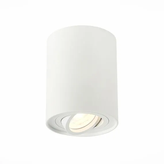 ST LUCE ST108.517.01 Светильник потолочный Белый GU10 1*50W  IP20 D98xH124 220V Без ламп