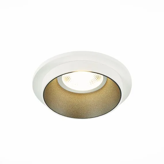 ST LUCE ST206.528.01 Светильник встраиваемый. Белый GU10 1*50W  IP20 D92xH38 220V Без ламп, изображение 2
