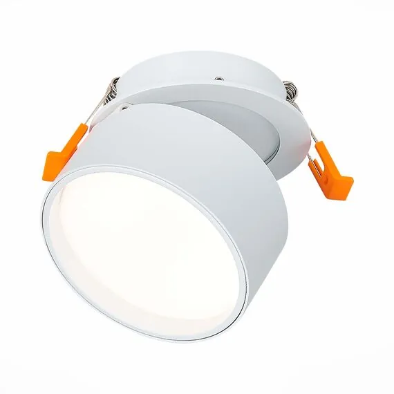 ST LUCE ST651.548.09 Встраиваемый поворотный светильник Белый LED 1*9W 4000K 720Lm Ra>90 120° IP20 D85xH68 1