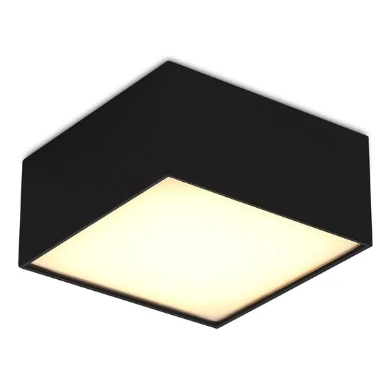 ST LUCE ST608.432.12 Светильник потолочный Черный LED 1*12W 3000K 1 080Lm Ra>90 120° IP20 L120xW120xH55 180-