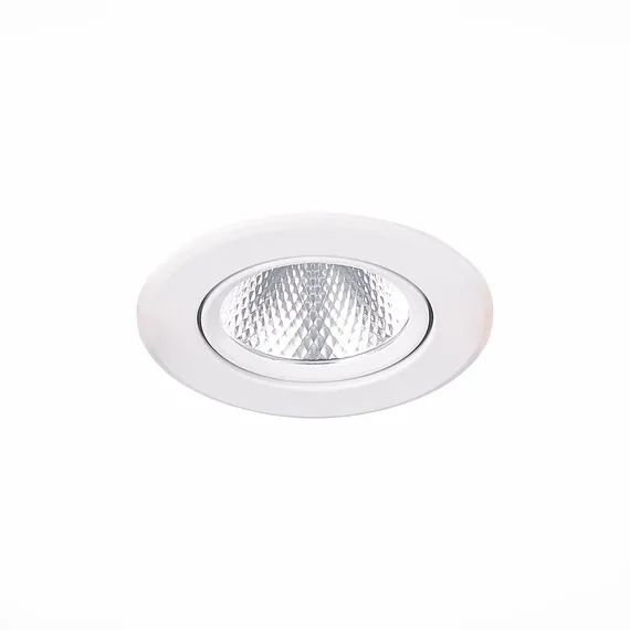 ST LUCE ST211.538.08.36 Светильник встраиваемый. Белый LED 1*8W 3000K 640Lm Ra80 36° IP20 D86xH50 220-240V, изображение 5
