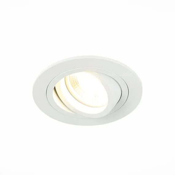 ST LUCE ST251.518.01 Светильник встраиваемый. Белый GU10 1*50W  IP20 L90xW90xH27 220V Без ламп, изображение 2