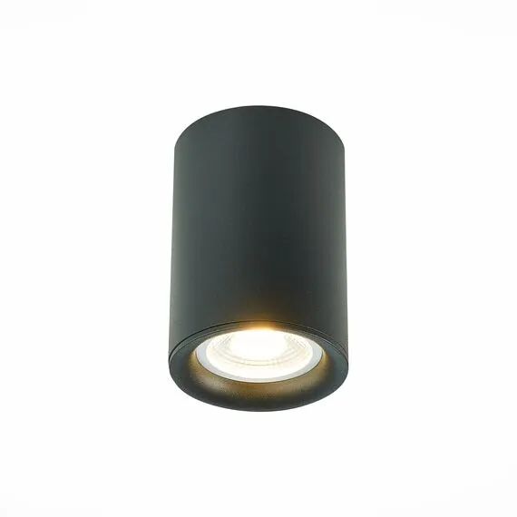ST LUCE ST114.407.01 Светильник потолочный Черный GU10 1*50W  IP20 L65xW65xH93 220V Без ламп