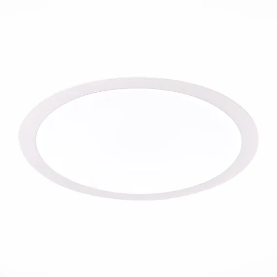 ST LUCE ST209.548.24 Светильник встраиваемый. Белый LED 1*24W 4000K 1 848Lm Ra80 110° IP20 D300xH8 90-265V, изображение 2
