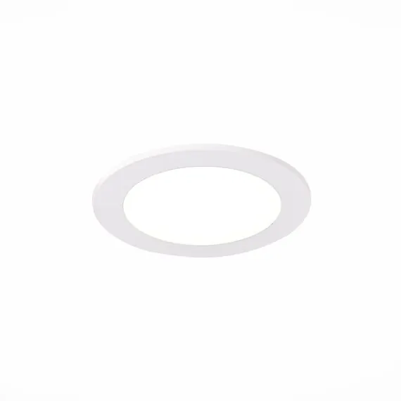 ST LUCE ST212.508.05 Светильник встраиваемый. Белый LED 1*5W 3000K/4000K/6000K 375Lm Ra80 110° IP20 D92xH30 220-240V, изображение 2