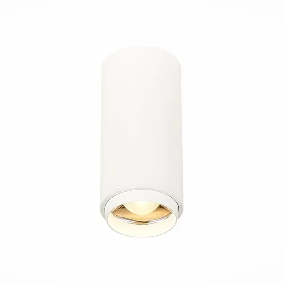 ST LUCE ST600.532.10 Светильник потолочный Zoom Белый LED 1*10W 3000K 1 000Lm Ra>80 15-60° IP20 D59xH130 170