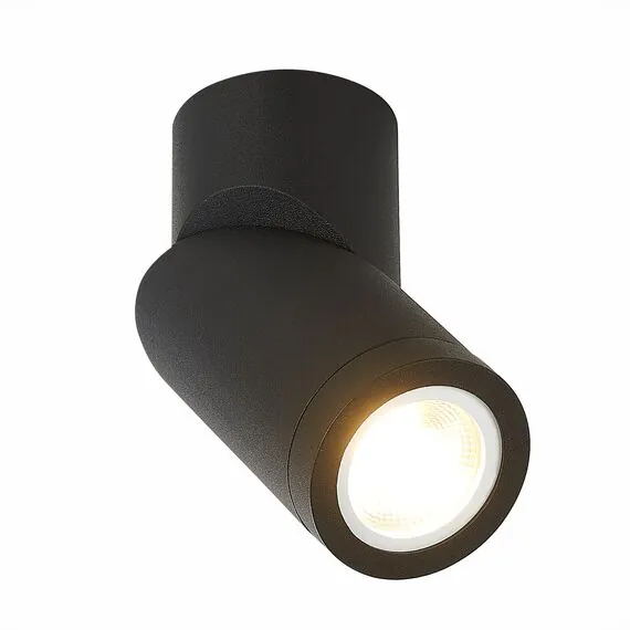 ST LUCE ST650.402.01 Светильник потолочный Черный GU10 1*50W IP20 D62xH151 180-240V Без ламп
