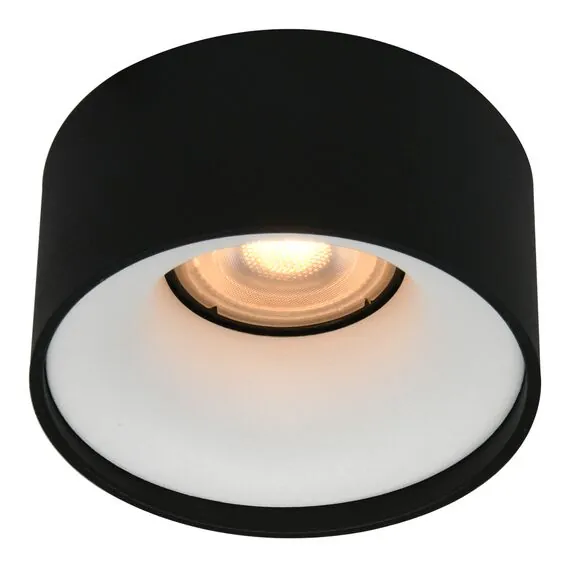 ST LUCE ST260.458.01 Светильник встраиваемый. Черный GU10 1*50W IP20 D85xH104 220V Без ламп