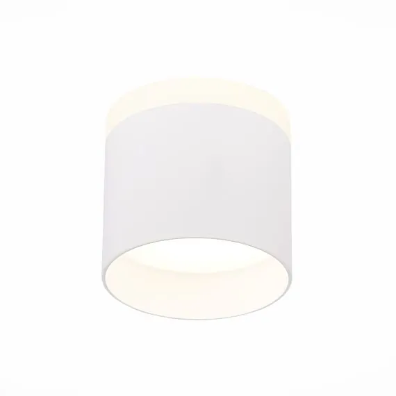 ST LUCE ST102.542.09 Светильник потолочный Белый LED 1*9W 4000K 702Lm Ra>80 120° IP20 D79xH75 170-240V