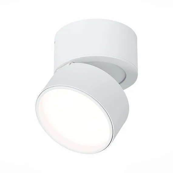ST LUCE ST651.542.09 Светильник потолочный поворотный Белый LED 1*9W 4000K 720Lm Ra>90 120° IP20 D85xH87 170