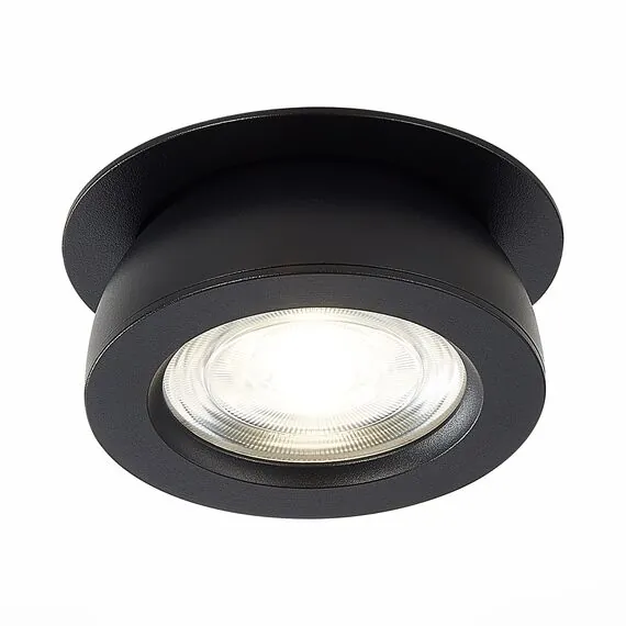 ST LUCE ST654.448.10 Светильник встраиваемый. Черный LED 1*10W 4000K 850Lm Ra>90 38° IP20 D109xH60 180-240V, изображение 2