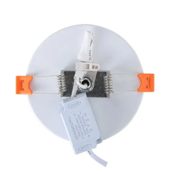 ST LUCE ST104.502.06 Светильник встраиваемый Белый LED 1*6W 3000K 468Lm Ra>80 120° IP20 D110xH20 170-240V, изображение 2