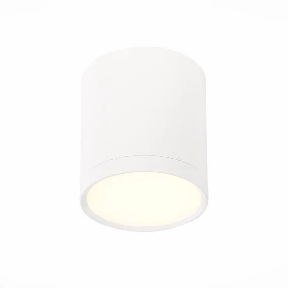 ST LUCE ST113.532.05 Светильник потолочный Белый LED 1*5W 3000K 390Lm Ra>90 120° IP20 D68xH75 170-240V