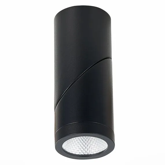 ST LUCE ST650.442.10 Светильник потолочный Черный LED 1*10W 4000K 800Lm Ra>90 38° IP44 D62xH151 165-265V, изображение 6