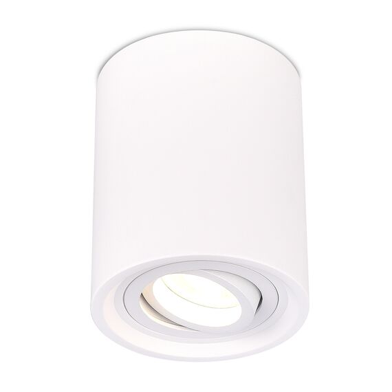 ST LUCE ST156.502.01 Светильник потолочный Белый GU10 1*50W IP20 D100xH120 180-240V Без ламп, изображение 3