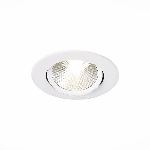 ST LUCE ST211.548.06.24 Светильник встраиваемый. Белый LED 1*6W 4000K 480Lm Ra80 24° IP20 D86xH50 220-240V, изображение 2