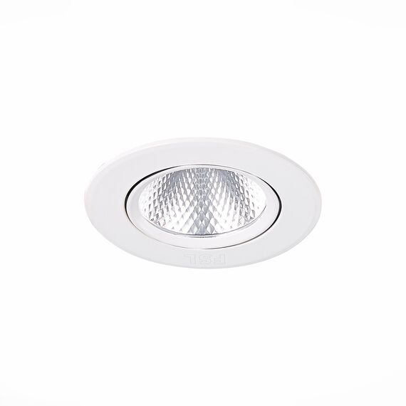ST LUCE ST211.548.06.24 Светильник встраиваемый. Белый LED 1*6W 4000K 480Lm Ra80 24° IP20 D86xH50 220-240V, изображение 6