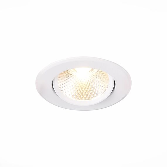 ST LUCE ST211.548.08.36 Светильник встраиваемый. Белый LED 1*8W 4000K 640Lm Ra80 36° IP20 D86xH50 220-240V, изображение 3