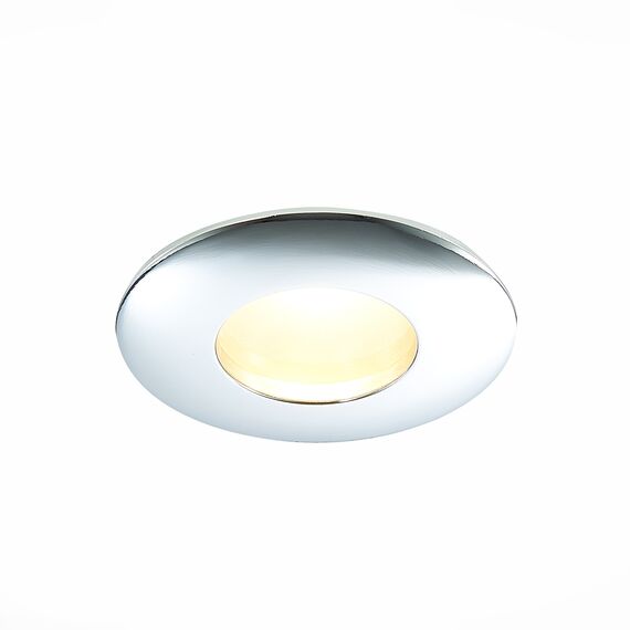 ST LUCE ST213.108.01 Светильник встраиваемый. Хром GU10 1*50W  IP44 D84xH50 220V Без ламп, изображение 2