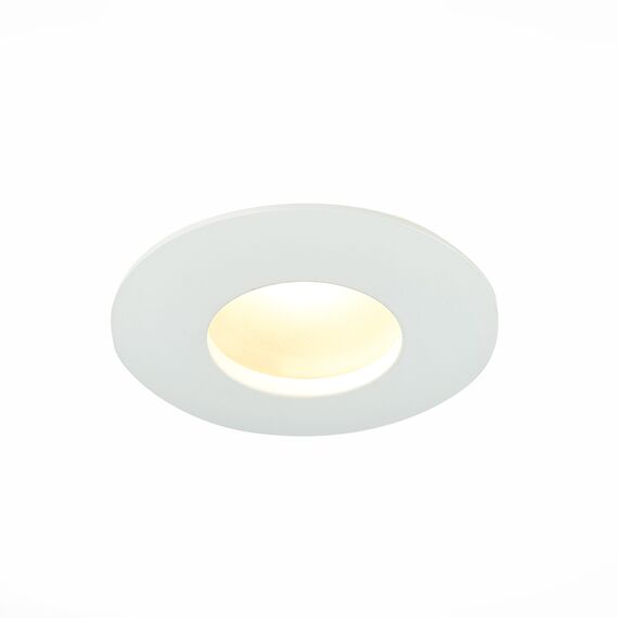 ST LUCE ST213.508.01 Светильник встраиваемый. Белый GU10 1*50W  IP44 D84xH50 220V Без ламп, изображение 2