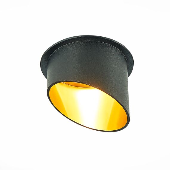 ST LUCE ST214.408.01 Светильник встраиваемый. Черный GU10 1*50W  IP20 L68xW68xH68 220V Без ламп, изображение 2