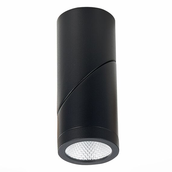 ST LUCE ST650.432.10 Светильник потолочный Черный LED 1*10W 3000K 800Lm Ra>90 38° IP44 D62xH151 165-265V, изображение 6
