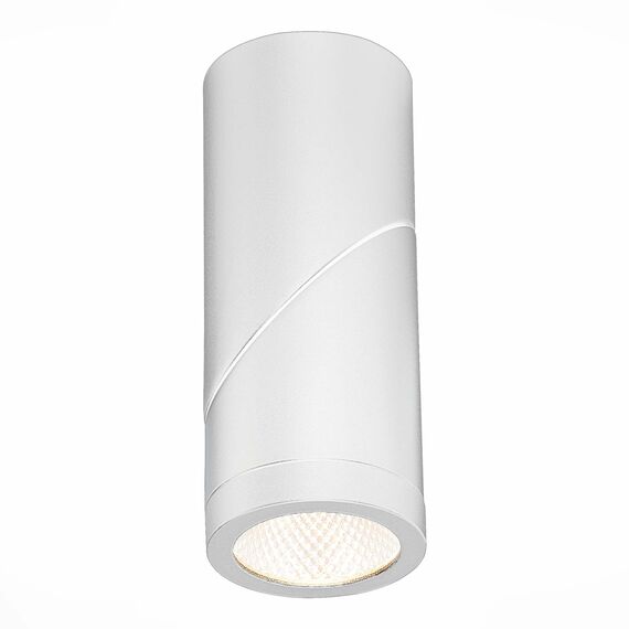 ST LUCE ST650.532.10 Светильник потолочный Белый LED 1*10W 3000K 800Lm Ra>90 38° IP44 D62xH151 165-265V, изображение 2