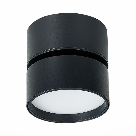 ST LUCE ST651.442.09 Светильник потолочный поворотный Черный LED 1*9W 4000K 720Lm Ra>90 120° IP20 D85xH87 17, изображение 2