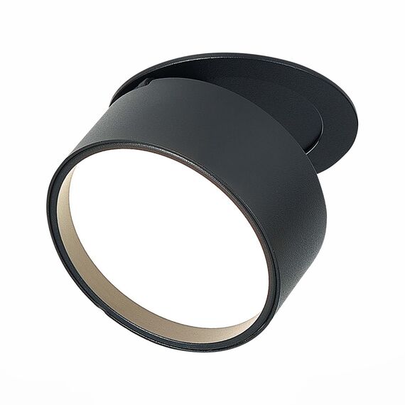ST LUCE ST651.448.09 Встраиваемый поворотный светильник Черный LED 1*9W 4000K 720Lm Ra>90 120° IP20 D85xH68, изображение 2