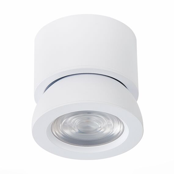 ST LUCE ST654.542.10 Светильник потолочный Белый LED 1*10W 4000K 850Lm Ra>90 38° IP20 D95xH96 180-240V, изображение 3