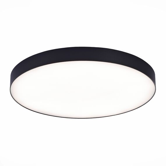 ST LUCE ST606.442.96 Светильник потолочный Черный LED 1*96W 4000K 8 640Lm Ra>85 120° IP20 D600xH55 185-265V