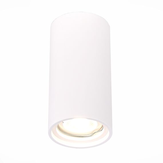 ST LUCE ST155.502.01 Светильник потолочный Белый GU10 1*50W IP20 D70xH140 180-240V Без ламп