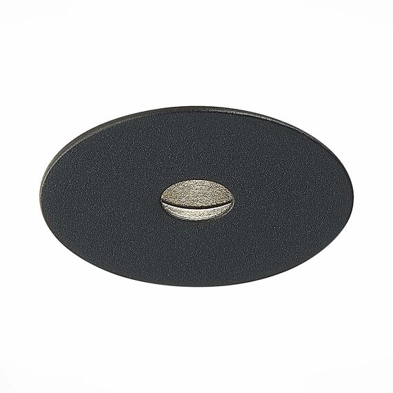 ST LUCE ST217.448.09 Светильник встраиваемый. Черный LED 1*9W 4000K 510Lm Ra>90 36° IP20 D57xH52 220-240V