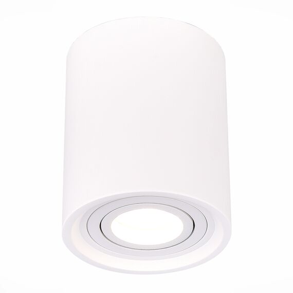 ST LUCE ST156.502.01 Светильник потолочный Белый GU10 1*50W IP20 D100xH120 180-240V Без ламп, изображение 2
