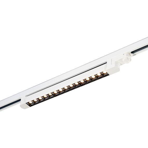 ST LUCE ST662.536.15 Светильник трековый Белый LED 1*15W 3000K 1 200Lm Ra>90 48° IP20 L535xW33xH73 165-265V