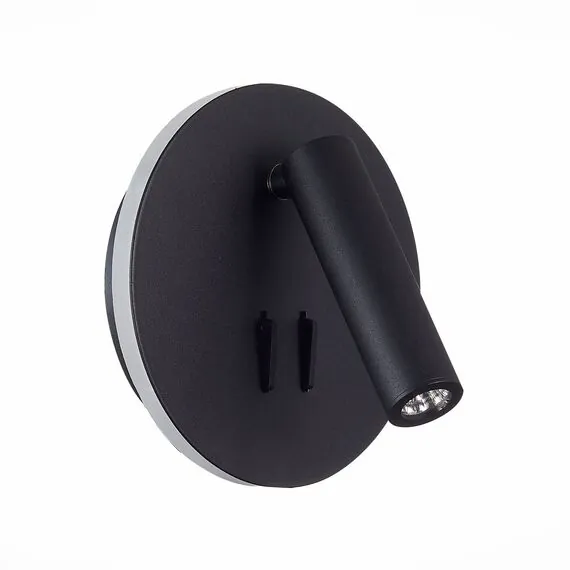 ST LUCE SL1586.413.01 Светильник настенный Черный LED 1*8W 3000K 624Lm Ra>80 24° IP20 L-xW155xH155 170-240V, изображение 6
