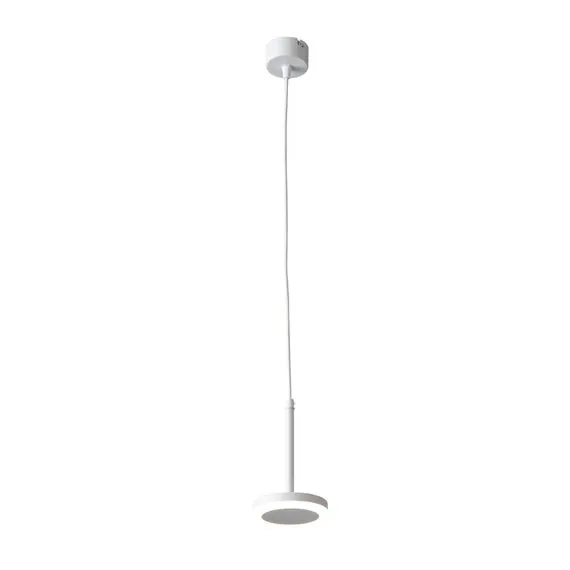 ST LUCE ST104.503.06 Светильник подвесной Белый LED 1*6W 3000K 468Lm Ra>80 120° IP20 D112xH184 170-240V