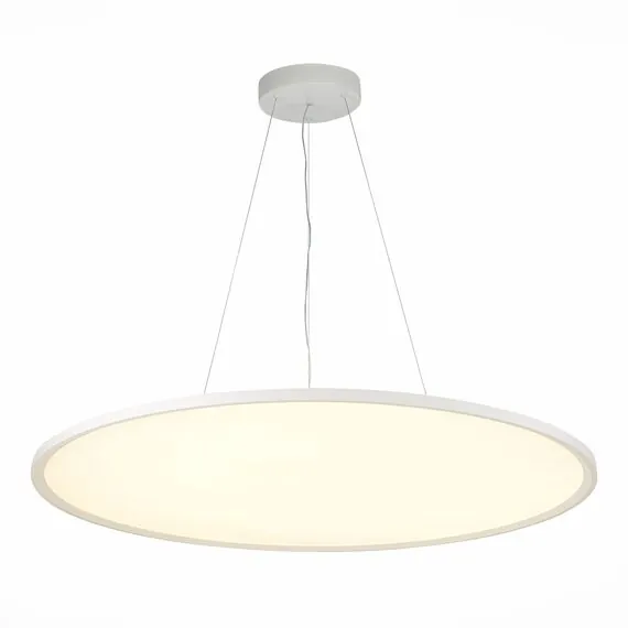 ST LUCE ST602.543.96 Светильник подвесной Белый LED 1*96W 4000K 8 640Lm Ra>80 120 IP20 D1 000xH35 185-265V
