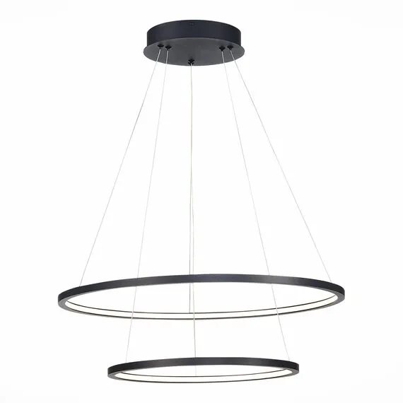 ST LUCE ST603.443.56 Светильник подвесной ST-Luce Черный/Белый LED 1*56W 4000K