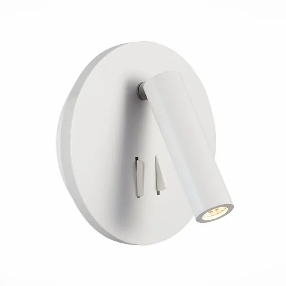 ST LUCE SL1586.513.01 Светильник настенный Белый LED 1*8W 3000K 624Lm Ra>80 24° IP20 L-xW155xH155 170-240V, изображение 2