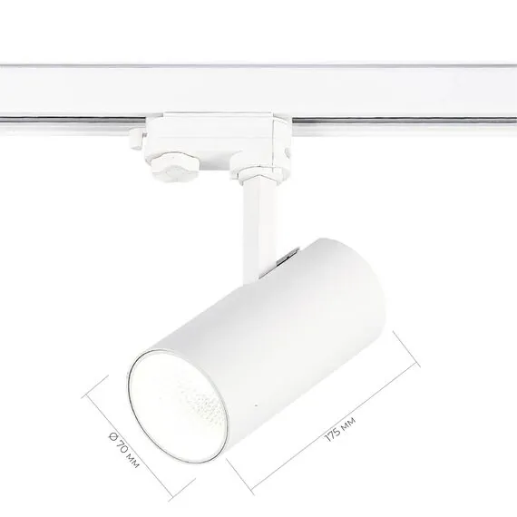 ST LUCE ST661.546.20 Светильник трековый Белый LED 1*20W 4000K 1 600Lm Ra>90 38° IP20 L150xW70xH202 165-265V, изображение 6