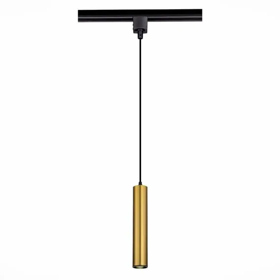 ST LUCE ST151.306.01 Светильник трековый Черный GU10 1*50W IP20 D54xH290 220V Без ламп, изображение 2