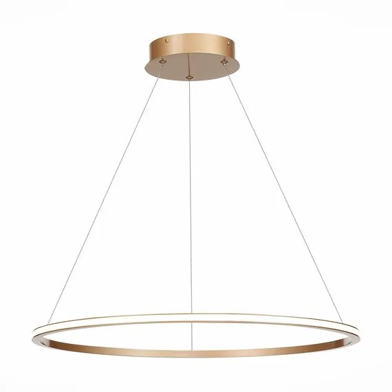 ST LUCE ST604.243.34 Светильник подвесной ST-Luce Золотистый/Белый LED 1*34W 4000K