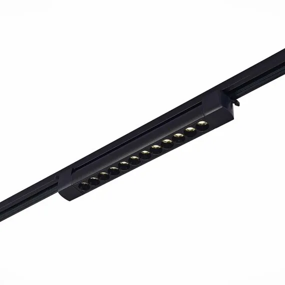 ST LUCE ST367.436.20 Светильник трековый Черный LED 1*20W 3000K 1 500Lm Ra>90 36° IP20 L387xW49xH54 170-240V, изображение 2