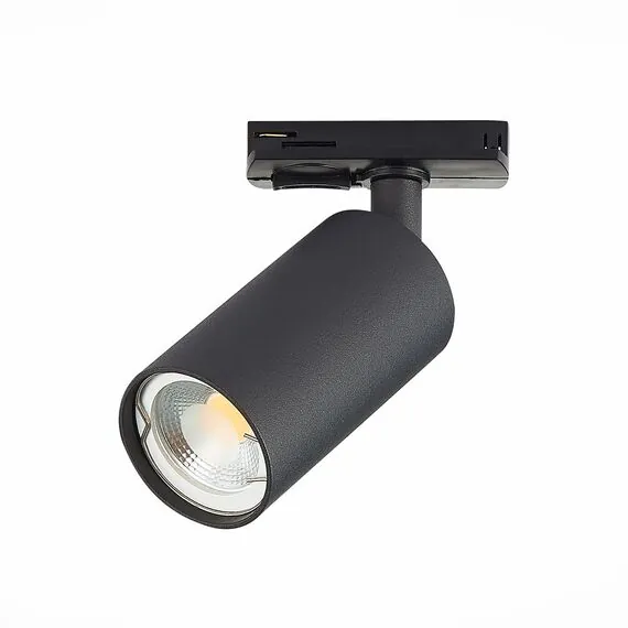 ST LUCE ST300.406.01 Светильник трековый Черный GU10 1*50W  IP20 L100xW54xH142 220V Без ламп, изображение 2